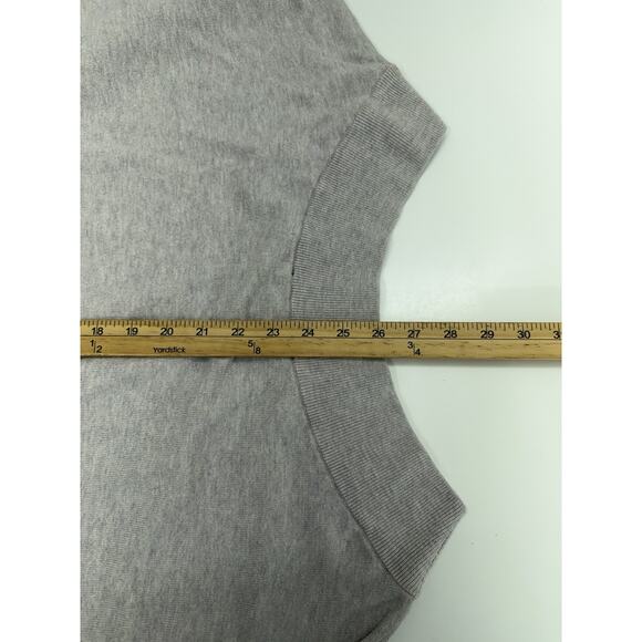 Express Womens Shirt Size Large Tan Long Sleeve Boat Neck - Picture 9 of 10